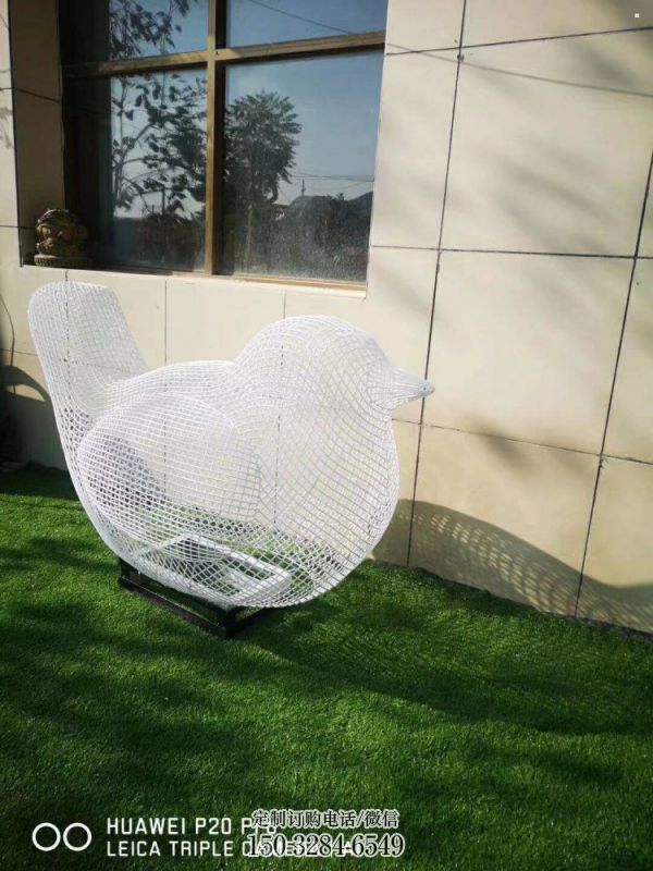 福州镂空鸟雕塑供需，透雕系列，铁艺小鸟雕塑制造商