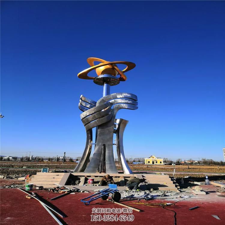 福州精神堡垒雕塑 仿真景观标牌雕塑 烤漆标识雕塑 福州精神堡垒雕塑 仿真景观标牌雕塑 烤漆标识雕塑